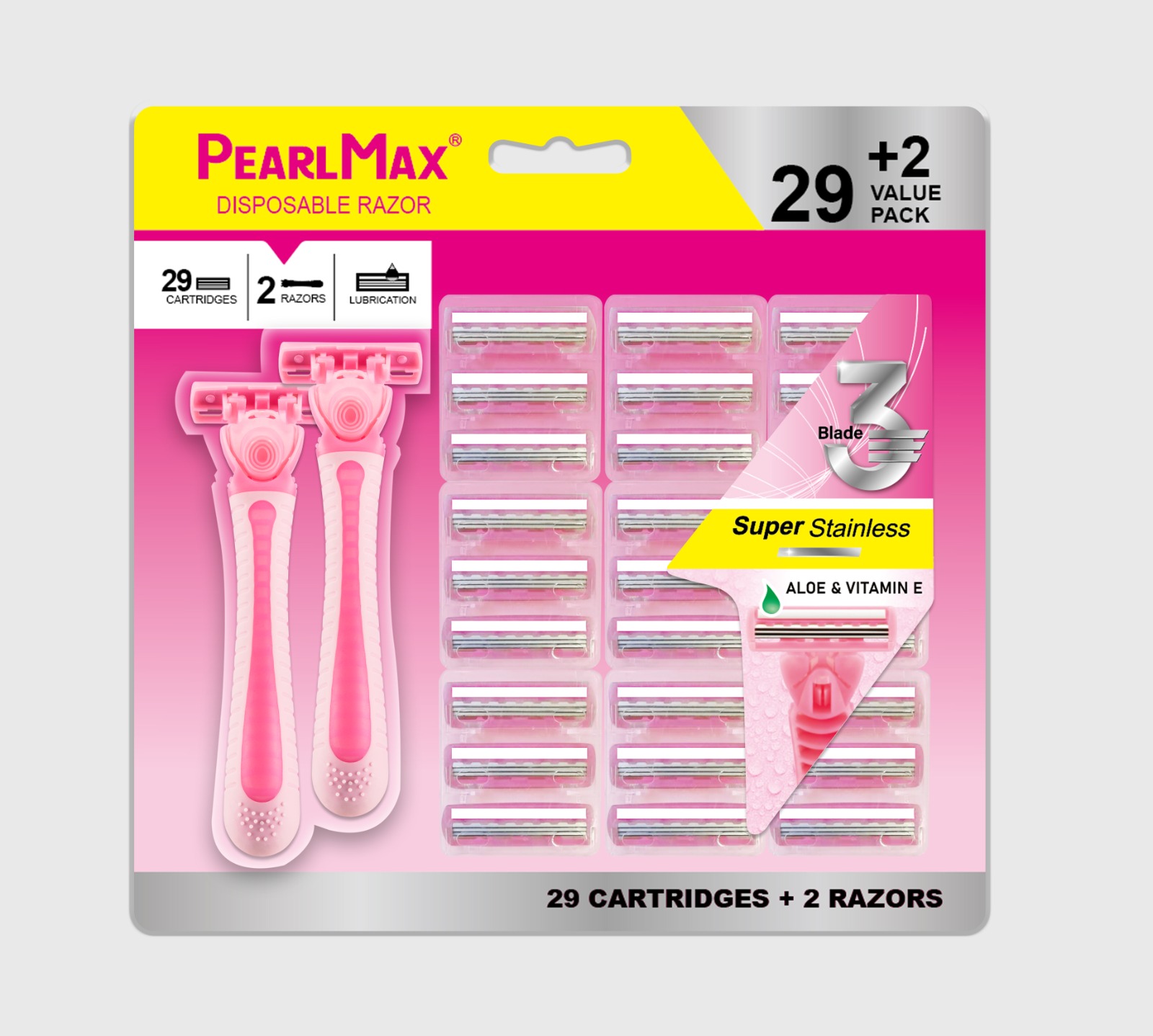 Rastrillo De Tres Hojas PM-3412L